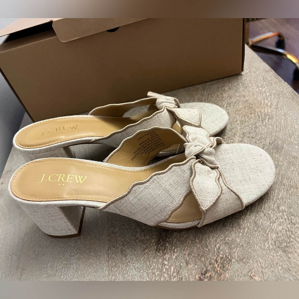 J. Crew Heeled Summer Sandals